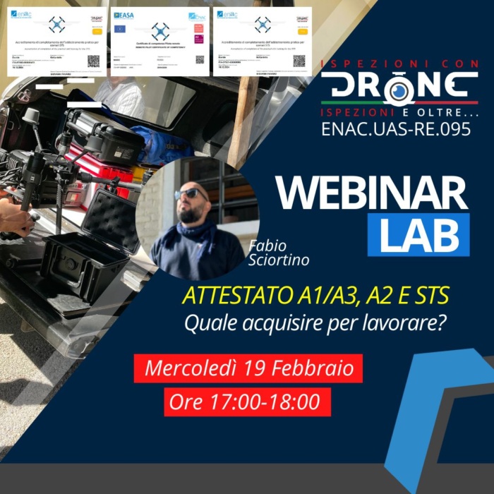 Webinar LAB: Attestato A1/A3, A2 e STS quale acquisire per lavorare